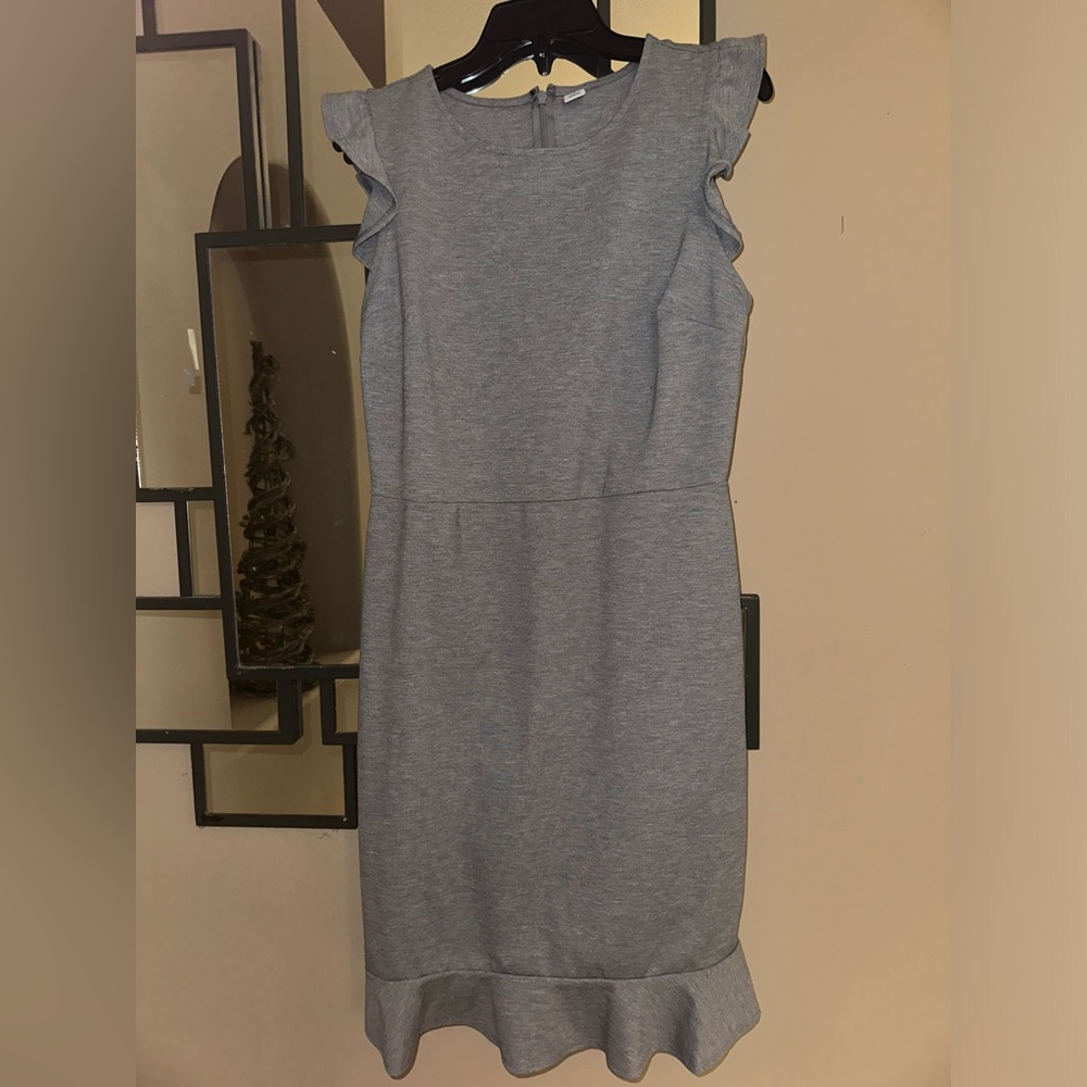 Grey business dress